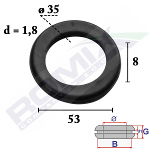 przelotka gumowa C70400