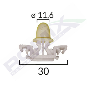 spinka listwy C60135