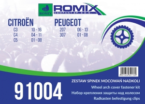 zestaw mocowań 91004