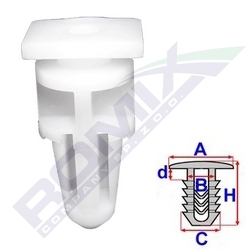 spinka listwy B21125