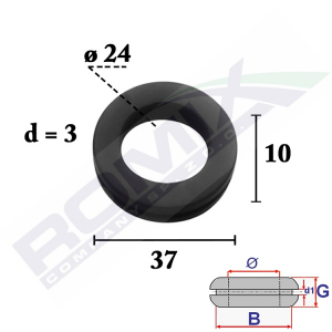 przelotka gumowa C70396