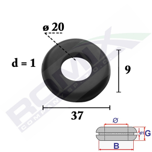 przelotka gumowa C70394