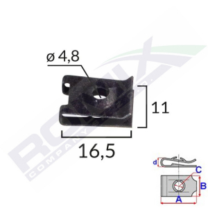 blaszka zaciskowa C70173