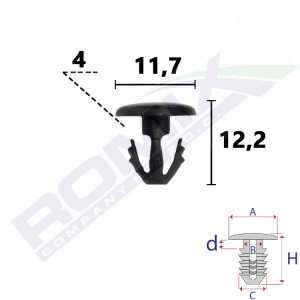 spinka uszczelki C70909