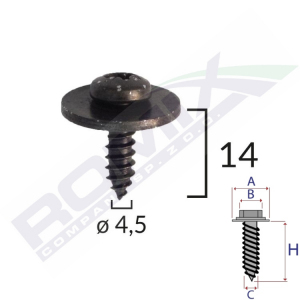 wkręt montażowy C60366