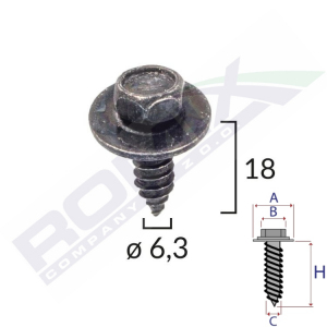 wkręt montażowy C60467